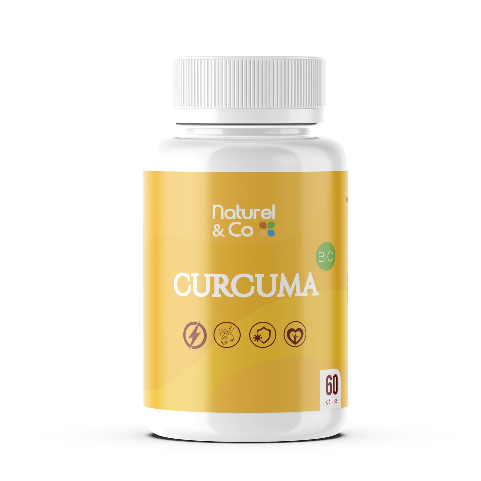 Gélules bien-être curcuma