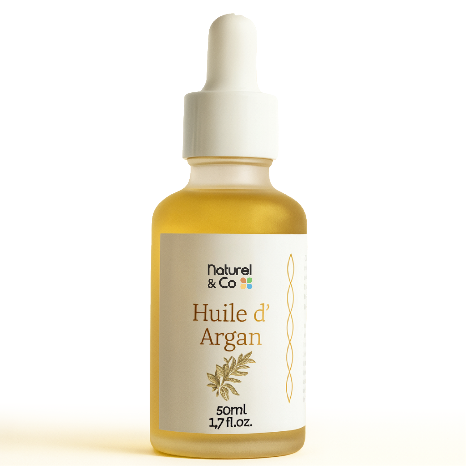 Flacon d’huile végétale d’argan bio Naturel & Co