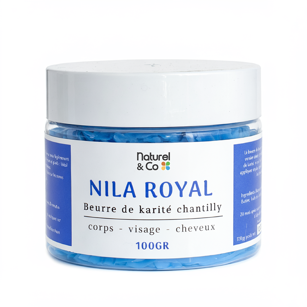 Pot de chantilly de karité Nila royal Naturel & Co